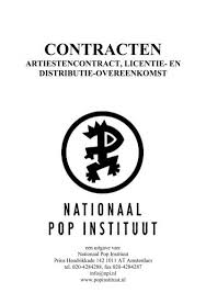 artiestencontract